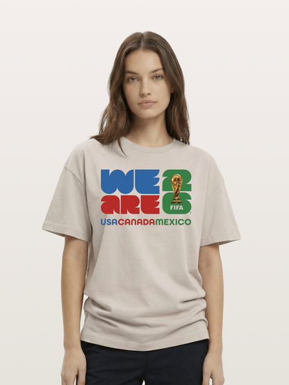 We Are 2026 World Cup Graphic Cotton T-shirt