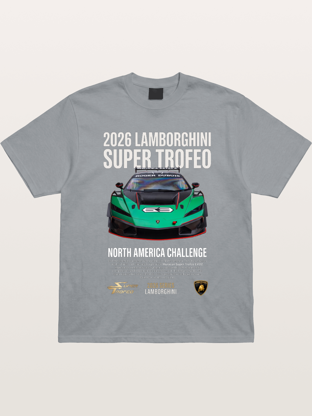 Lamborghini Huracan Green Race Car Gildan T-shirt