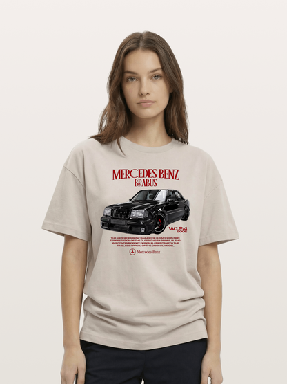 W124 500E Brabus Retro Cotton T-shirt