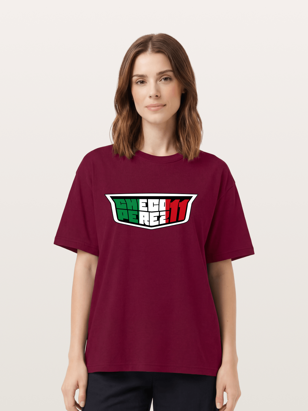 Checo Perez 11 Racing Logo Gildan T-shirt
