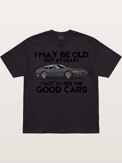Old Car Enthusiast Good Cars Quote Gildan T-shirt