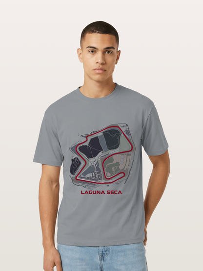 Laguna Seca Corkscrew Track Gildan T-shirt