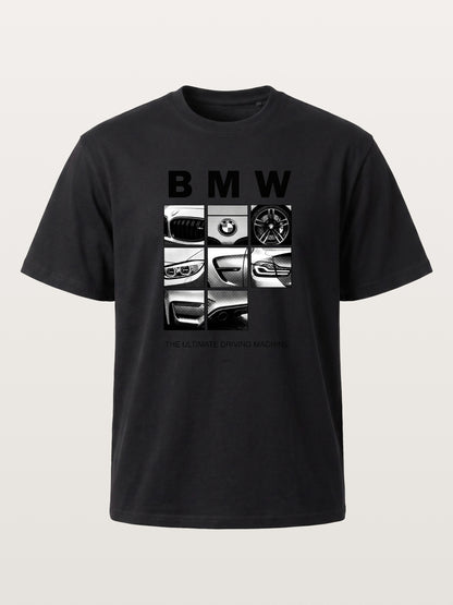 BMW 9 Grid Detail Collage Gildan T-shirt