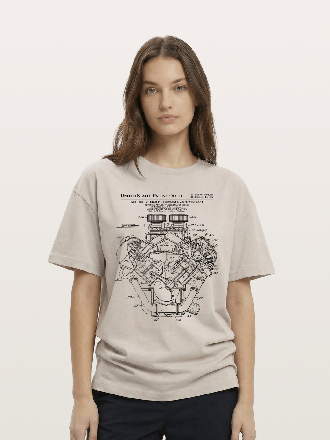 V8 Powerplant Cotton T-shirt