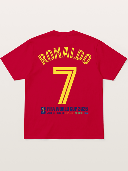 Ronaldo 7 World Cup 2026 Gildan T-shirt