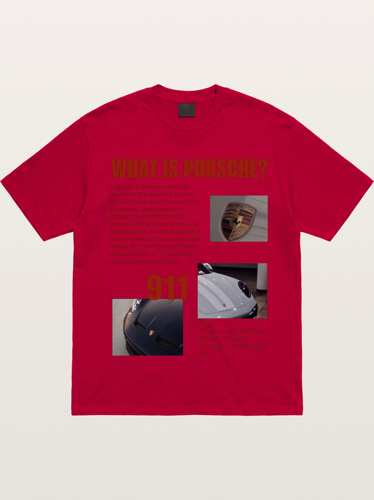 Porsche 911 Information Layout Gildan T-shirt