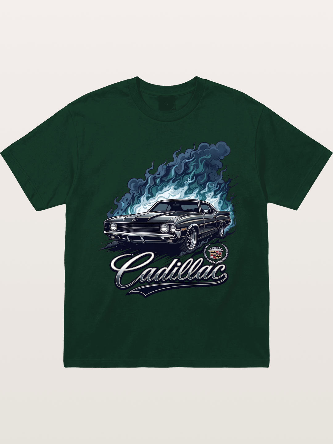Smoke Burst Luxury Sedan Gildan T-shirt