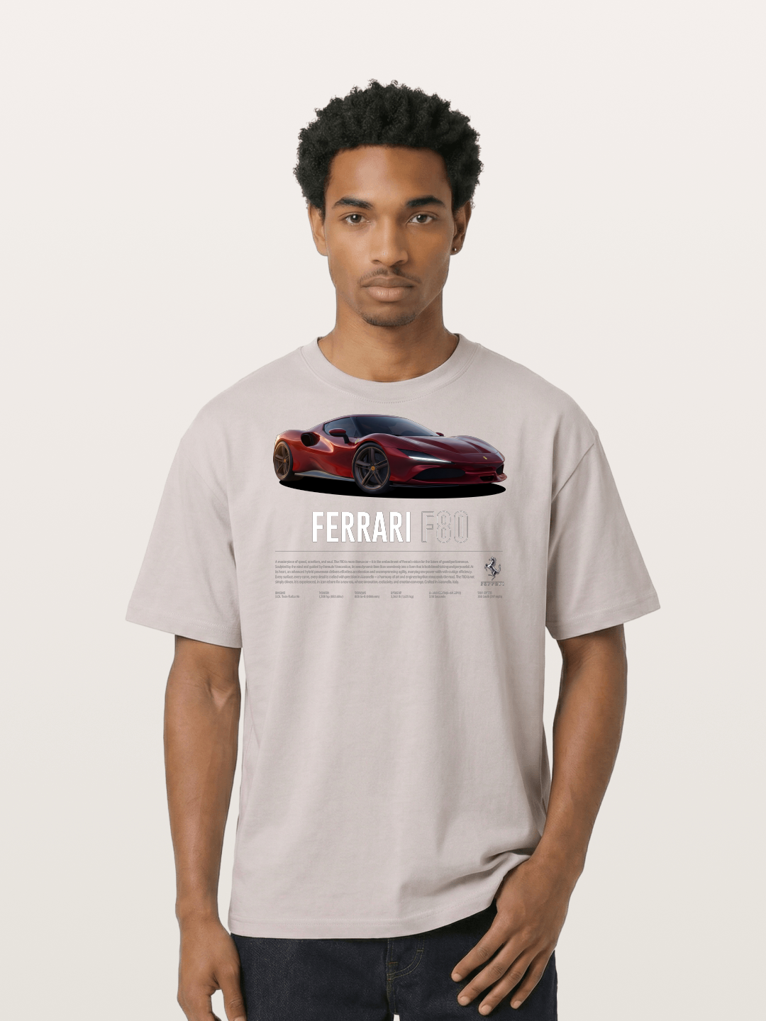 F80 Speed Cotton T-shirt