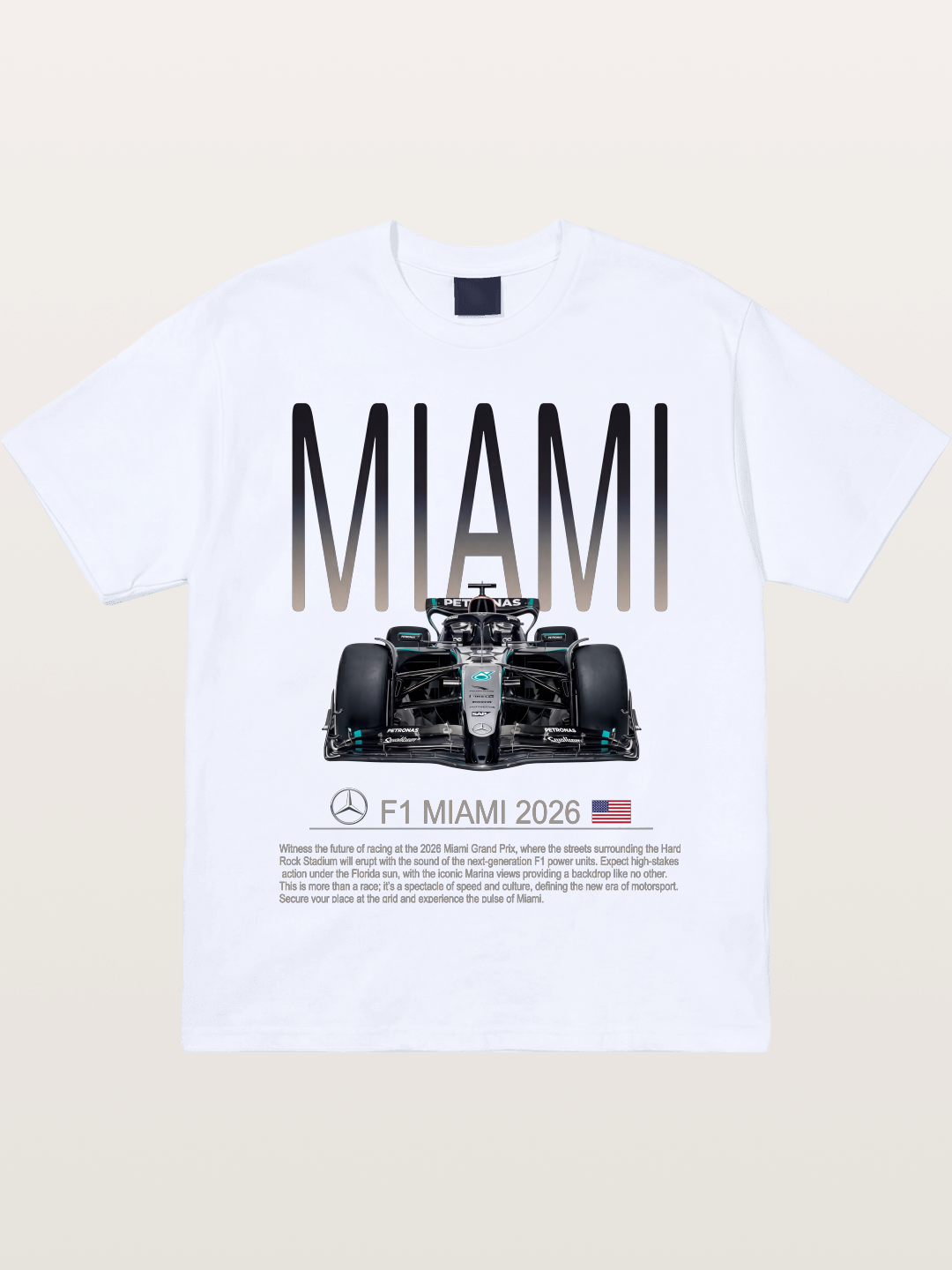 Mercedes Miami F1 2026 Gildan T-shirt