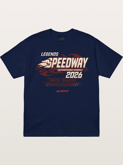Flame Speedway Gildan T-shirt