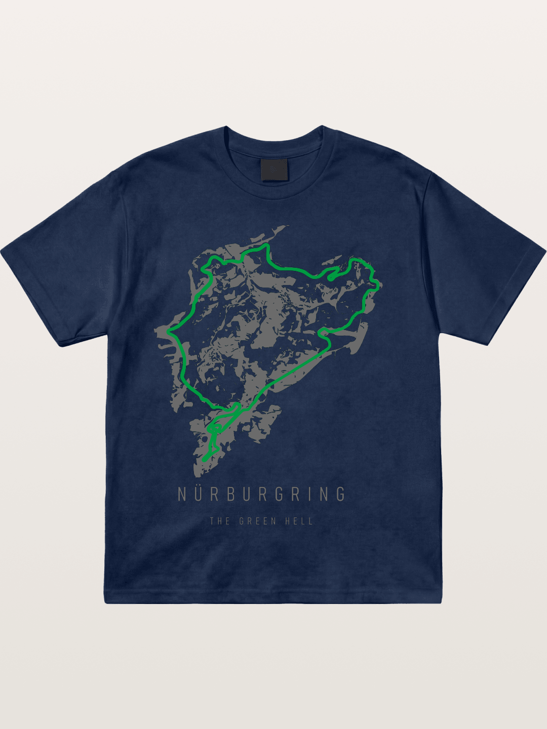 Green Hell Nu?rburgring Track Cotton T-shirt