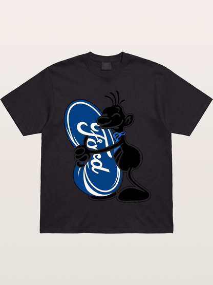 Cartoon Hugging Ford Logo Gildan T-shirt