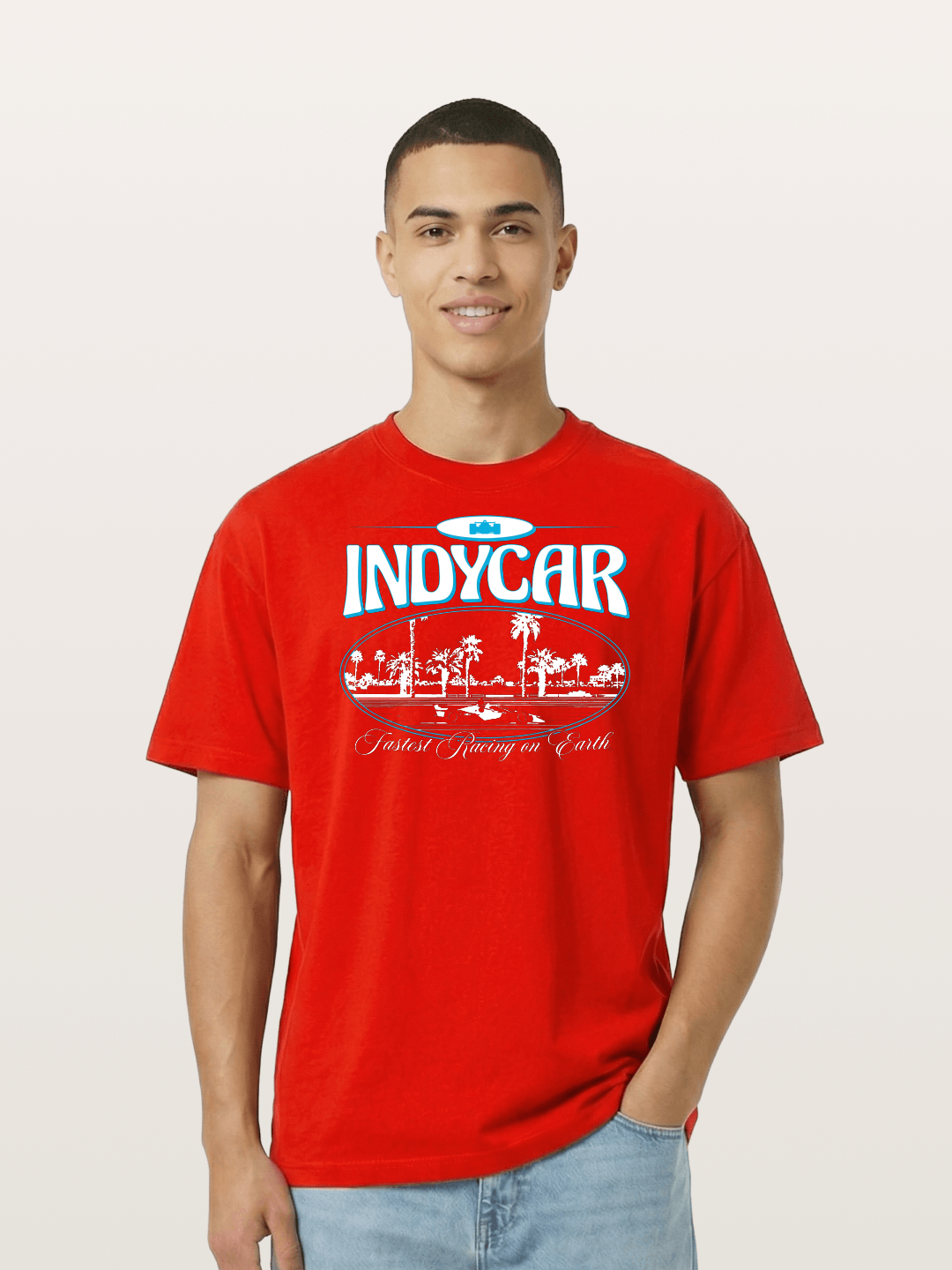 IndyCar Fastest Racing Retro Cotton T-shirt