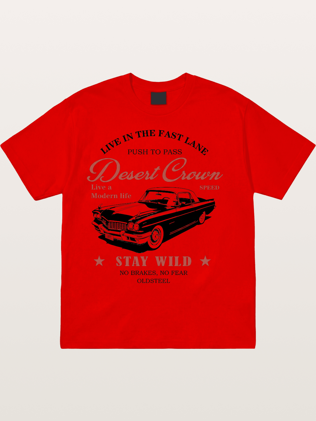 Desert Crown Cotton T-shirt