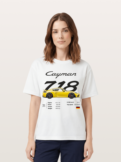 718 Porsche Vibe Cotton T-shirt