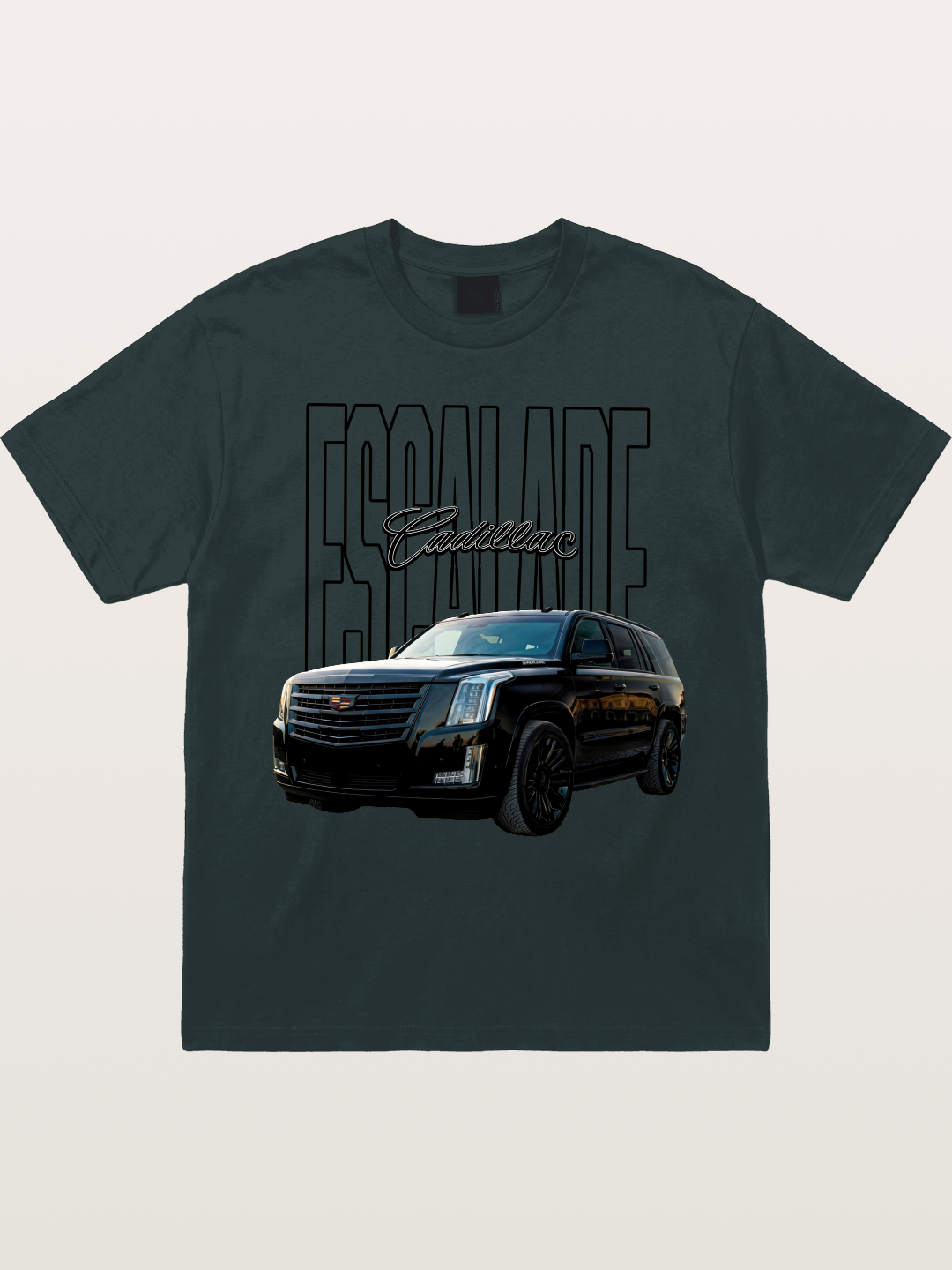 Cadillac SUV Modern Line Art Gildan T-shirt