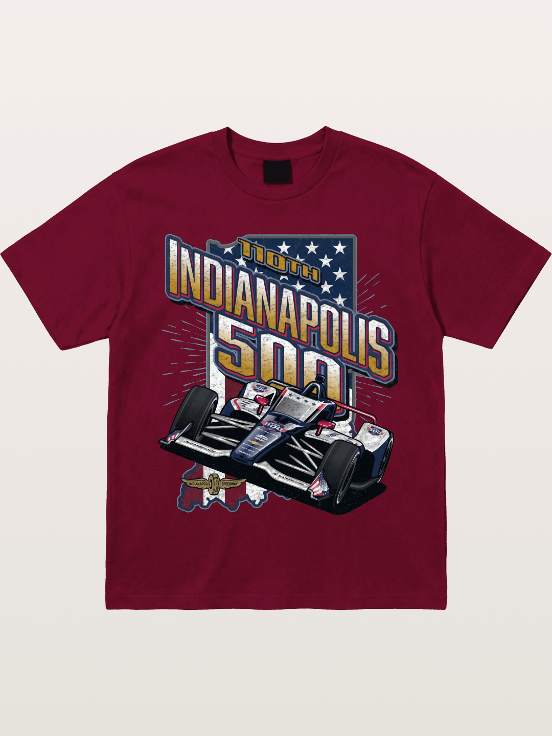 110th Indianapolis 500 Race Car Gildan T-shirt
