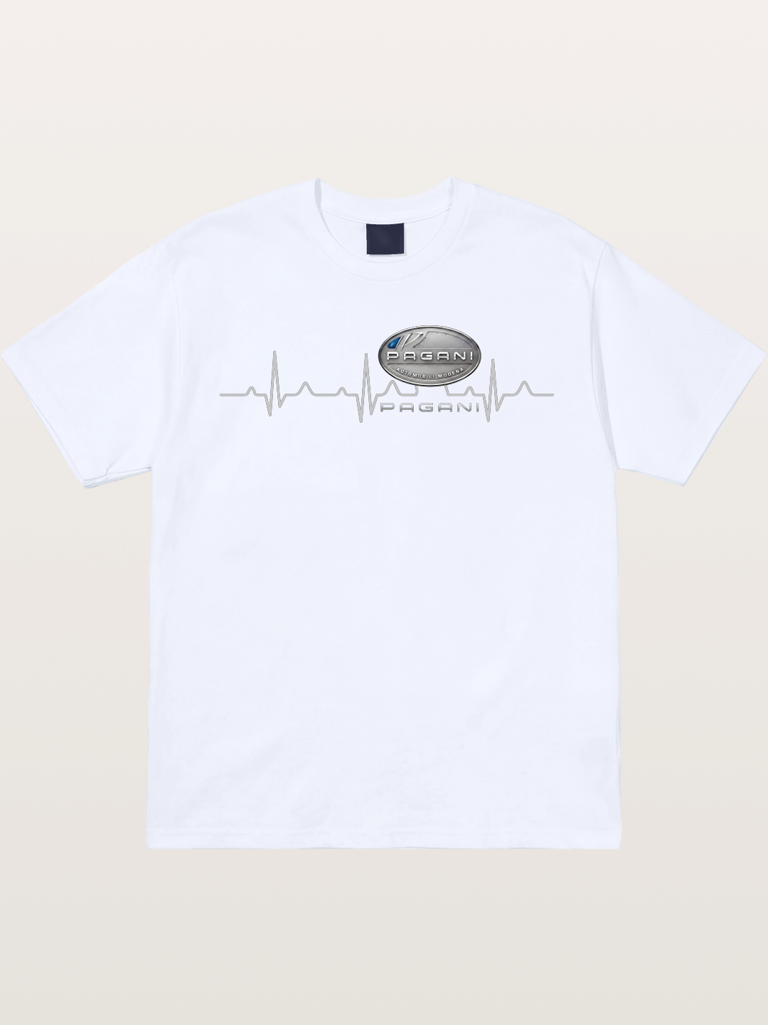 Pagani Heartbeat Badge Gildan T-shirt