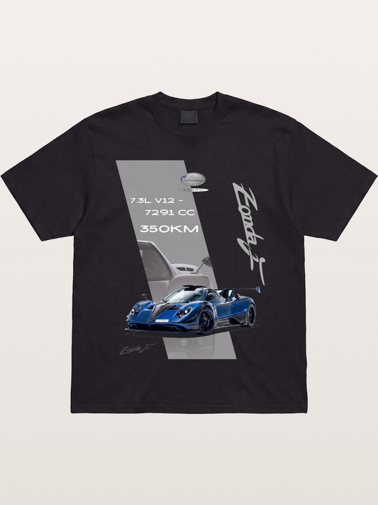 Pagani Zonda Technical Print Gildan T-shirt