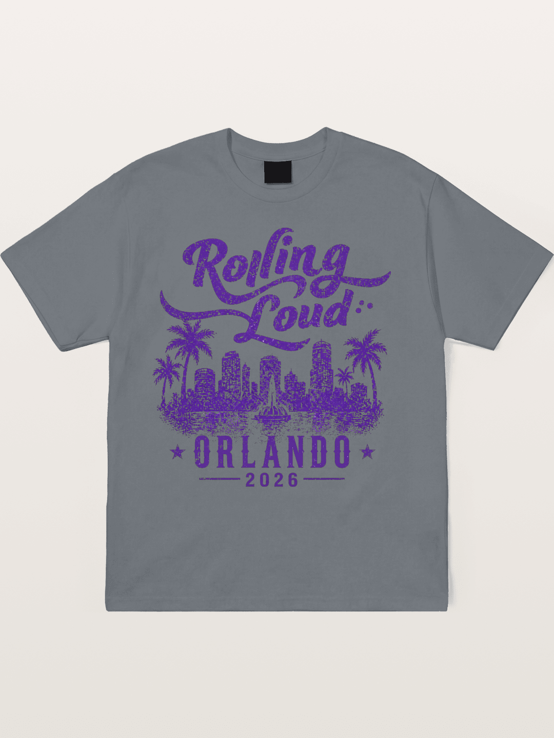 Rolling Loud Orlando 2026 Print Cotton T-shirt