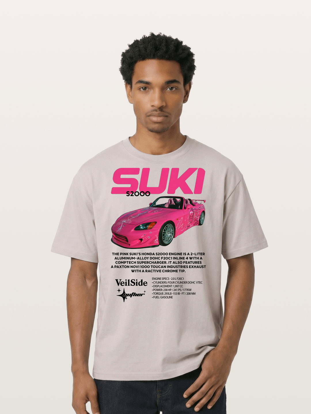 Suki's S2000 Fast & Furious Cotton T-shirt