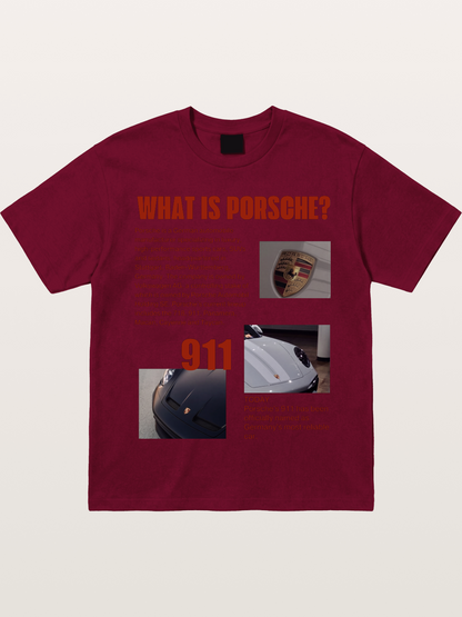 Porsche 911 Information Layout Gildan T-shirt