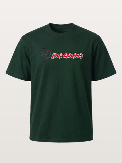 Demon Devil Head Letter Card Gildan T-shirt