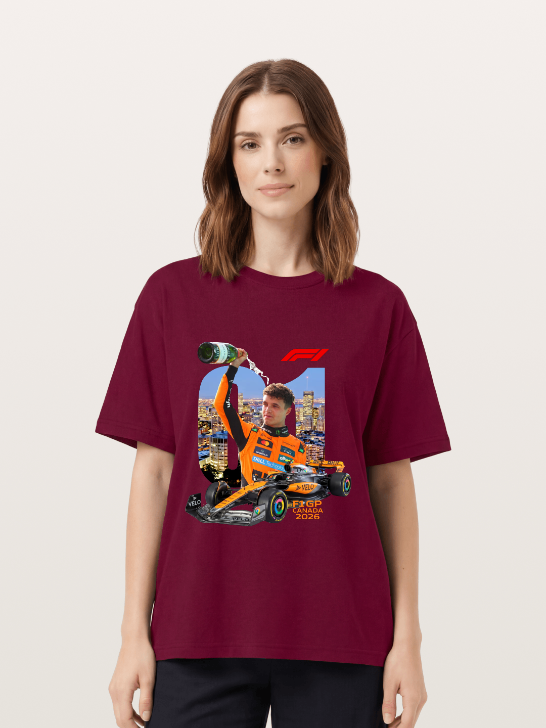 Lando Norris Canada GP 2026 Win Gildan T-shirt