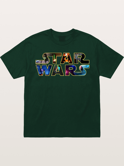 Star Wars Classic Logo Movie Gildan T-shirt