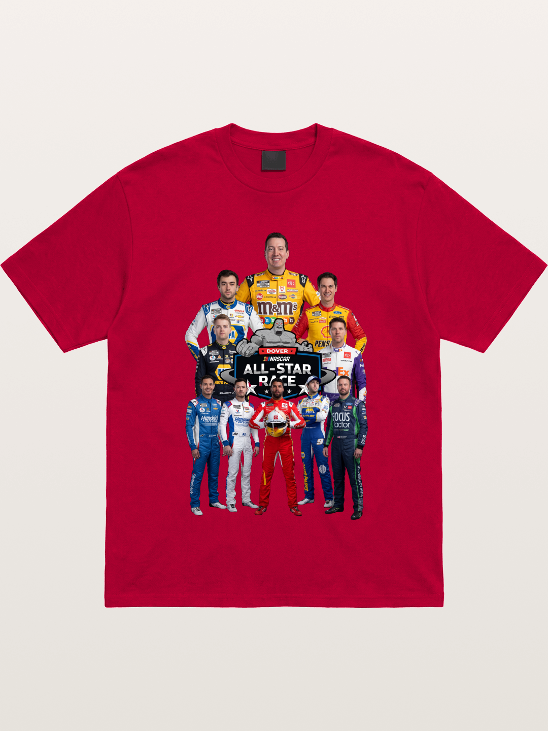 2026 NASCAR All-Star Drivers Team Photo Gildan T-shirt