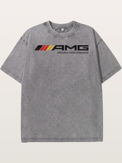 AMG Logo Washed T-shirt