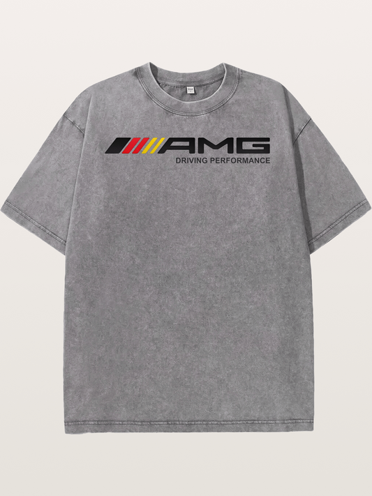AMG Logo Washed T-shirt