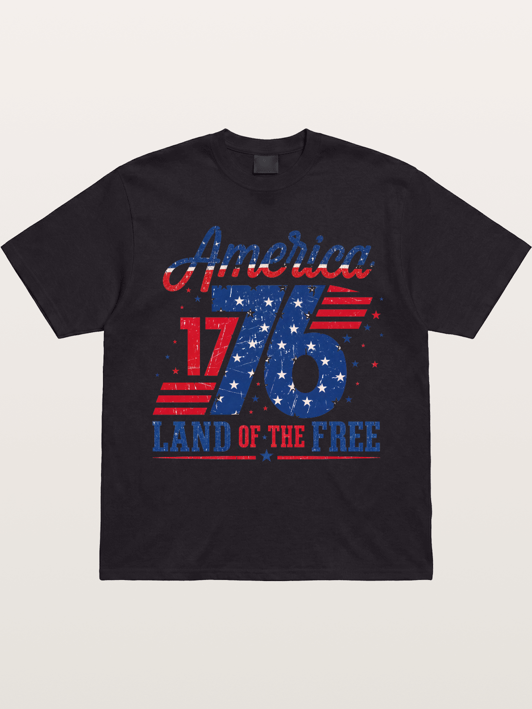 America 1776 Land Of The Free Gildan T-shirt