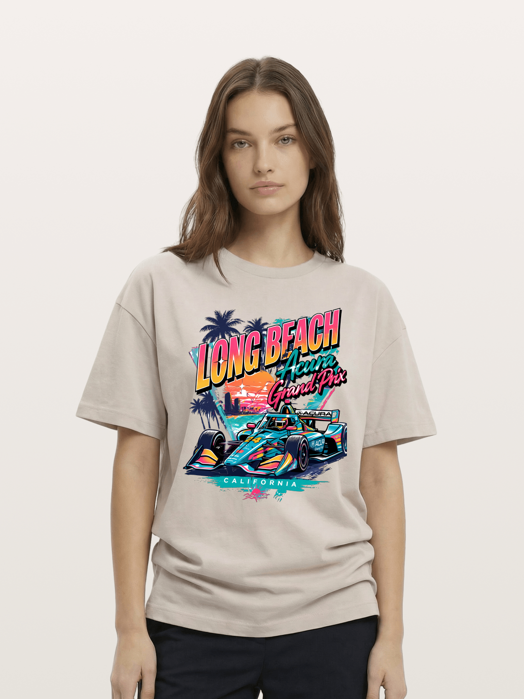 Acura Long Beach Grand Prix Cotton T-shirt