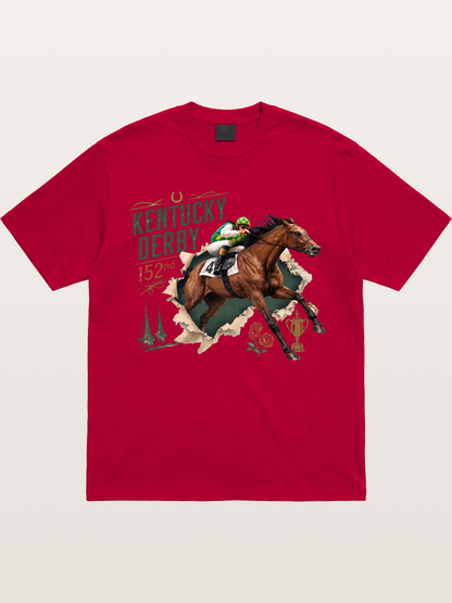 Kentucky Derby 152nd Horse & Roses Gildan T-shirt