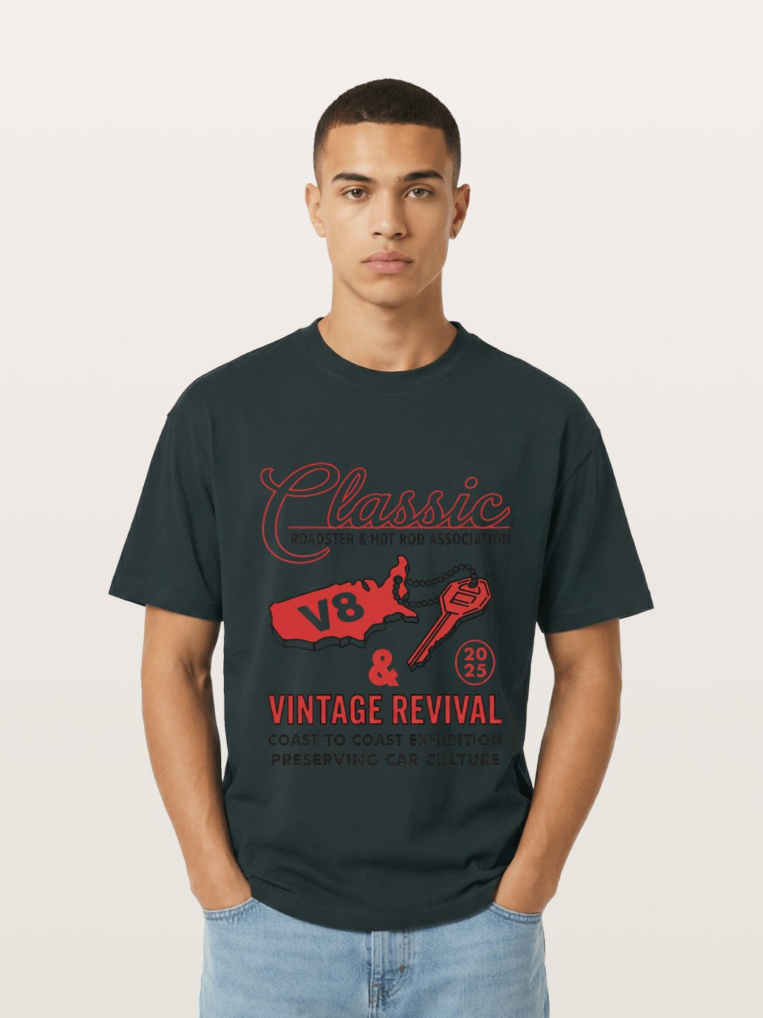V8 Revival Gildan T-shirt