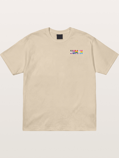 Human Pride Typography Art Gildan T-shirt