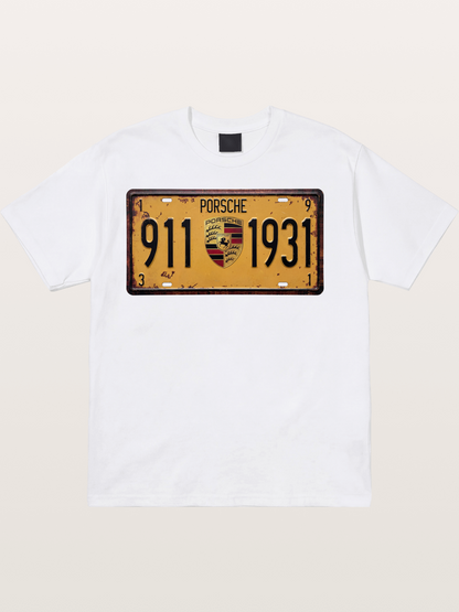 Porsche Crest Cotton T-shirt