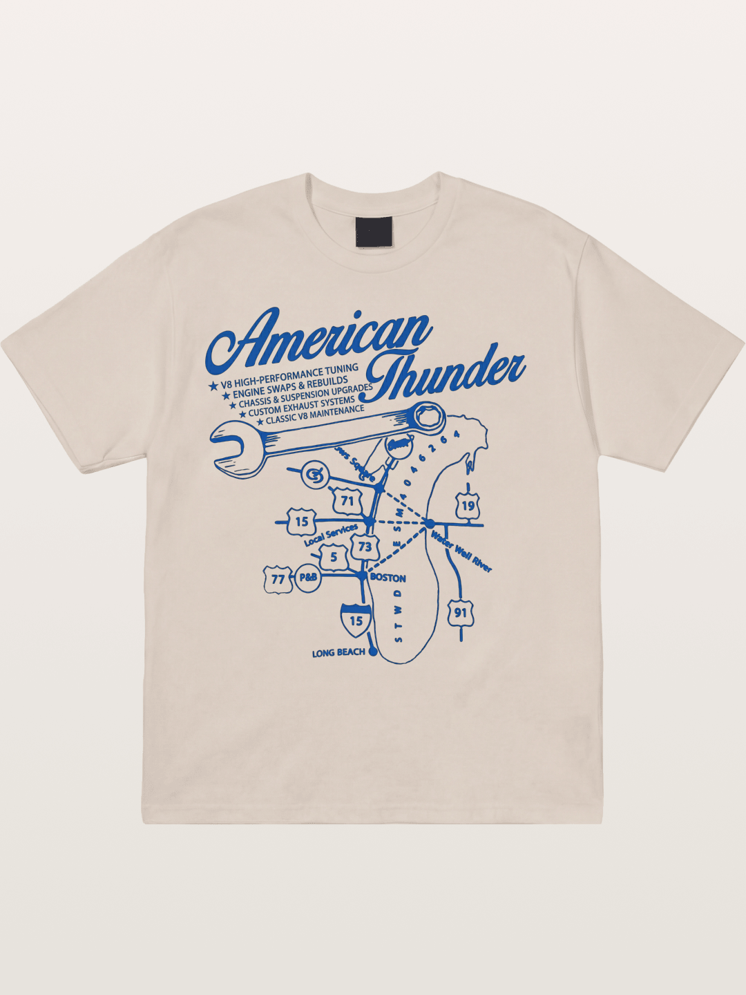 American Thunder Cotton T-shirt