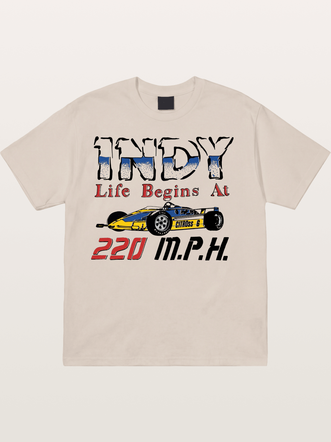 Indy 220 MPH Cotton T-shirt