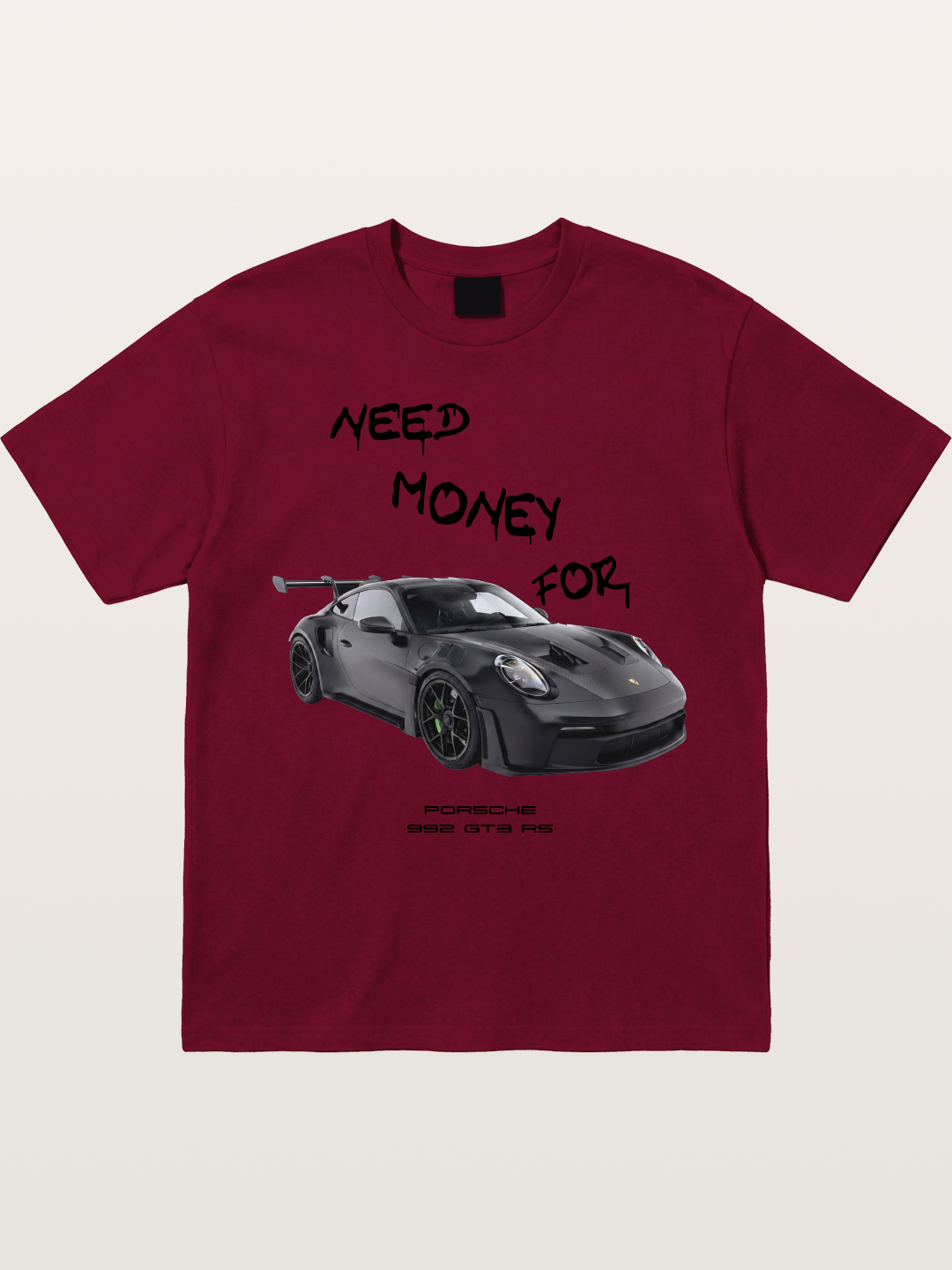 Porsche 992 GT3 RS Need Money Gildan T-shirt