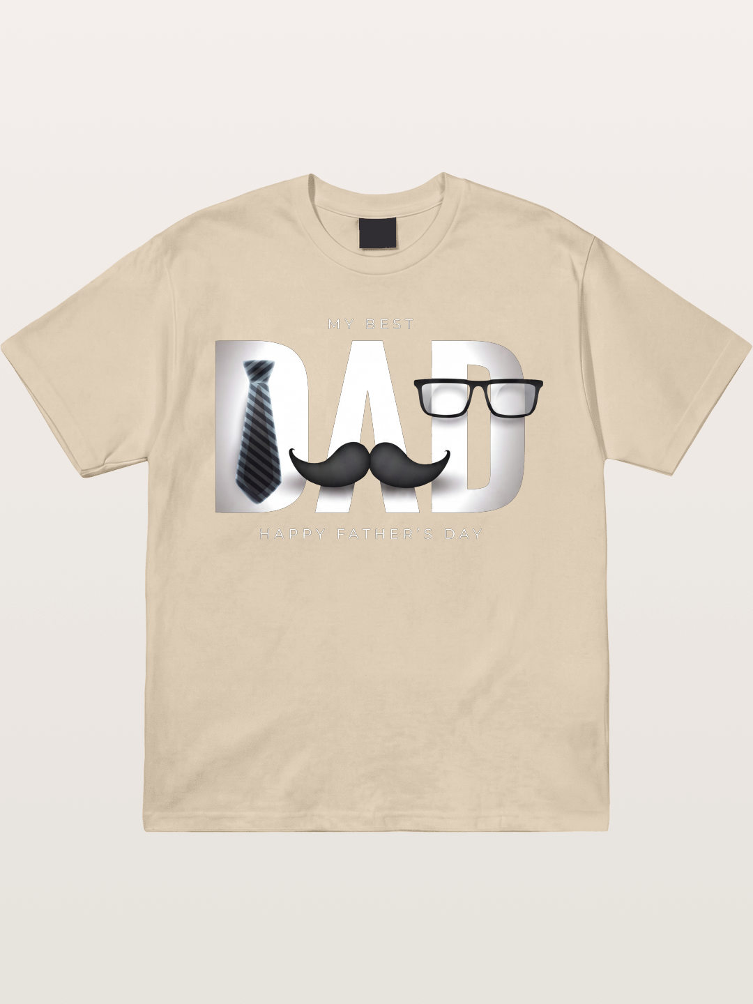 Gentleman Dad Tie Glasses Beard Gildan T-shirt