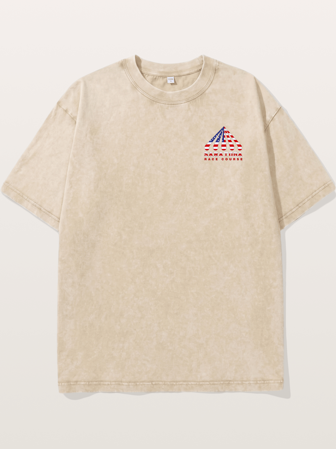 Saratoga Star Spangled Tent Top Washed T-shirt