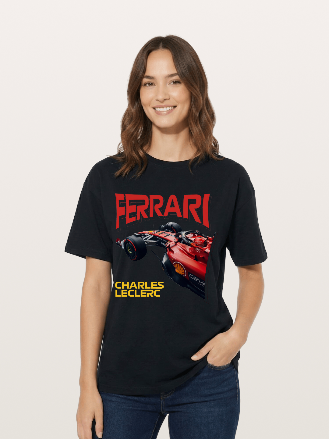 Open Top Cotton T-shirt