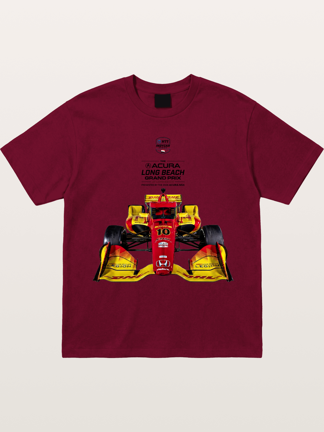 Palou #10 Long Beach Champion Gildan T-shirt