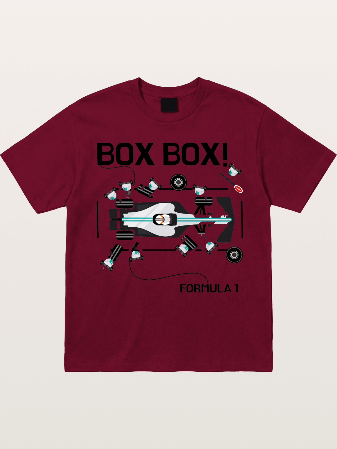 F1 Box Box Pit Stop Graphic Gildan T-shirt