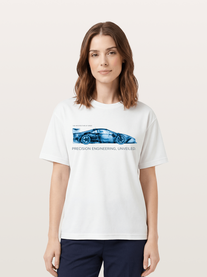 Precision Car Cotton T-shirt