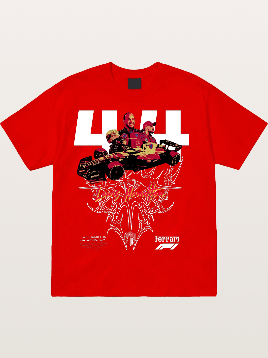 Lewis Hamilton F1 Legend Cotton T-shirt