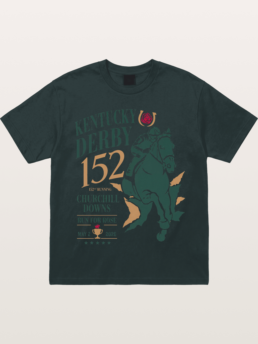 Churchill Downs Derby Silhouette Art Gildan T-shirt