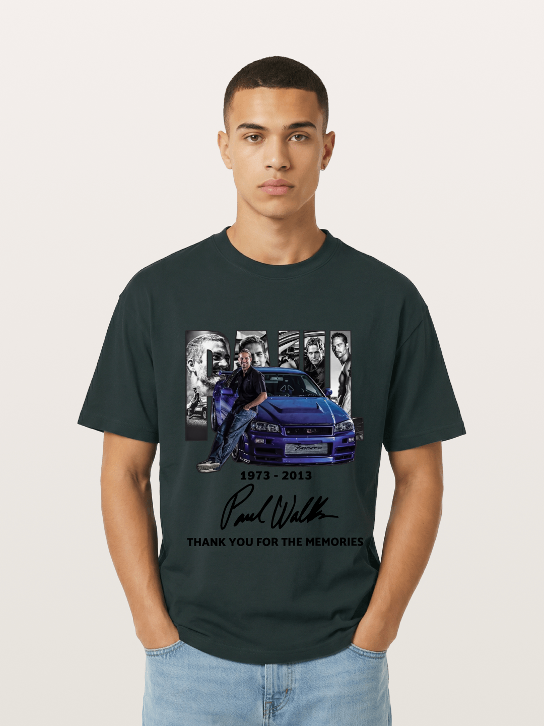 Paul Walker R34 Legacy Gildan T-shirt